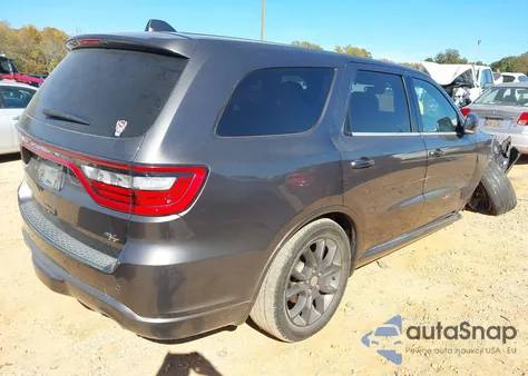 2017 Dodge Durango R/T Rwd из США, поврежденный, VIN 1C4SDHCT1HC906508